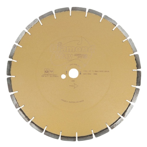 [318903] Diamond Way Silent Blade Hard Brick & Bluestone 16"